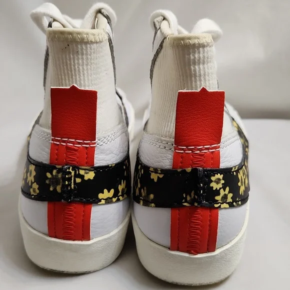 Nike Blazer '77 Jumbo Mid Sunflower Floral Hightop sneakers (m size 9) - Picture 9 of 13